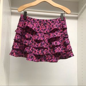 I love H81 ruffled mini skirt